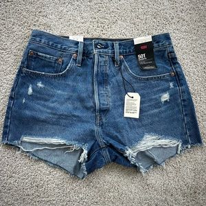 Women’s levi’s 501 jean shorts size 30 brand new with tags